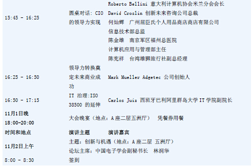 2014(第二届)全球首席信息官(CIO)主管大会(图8) 2014(第二届)全球首席信息官(CIO)主管大会(图8)